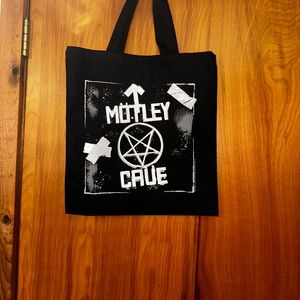 Motley Crue cavas bag new